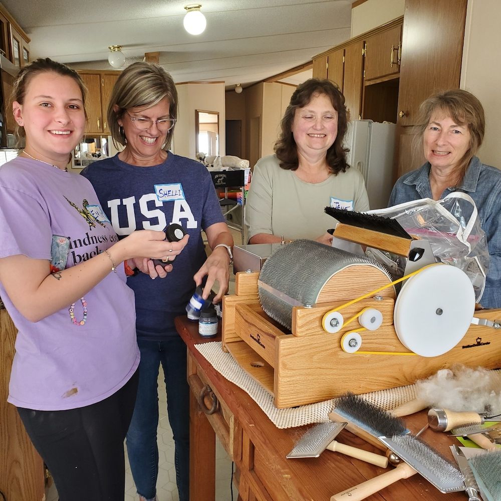 Working With Wool: Raw Wool Processing Class at a Texas Sheep Ranch (Private Group)